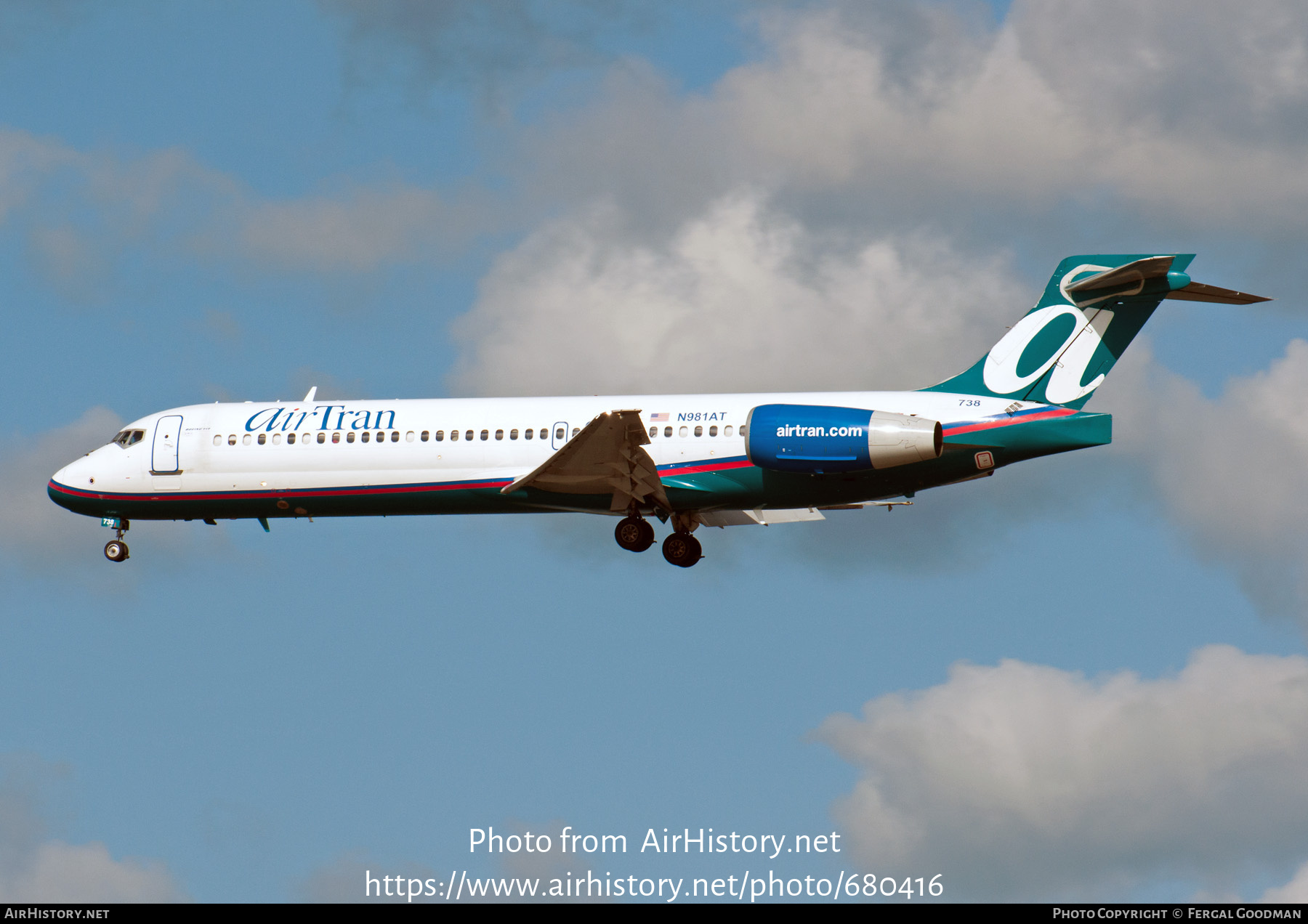 Aircraft Photo of N981AT | Boeing 717-2BD | AirTran | AirHistory.net #680416