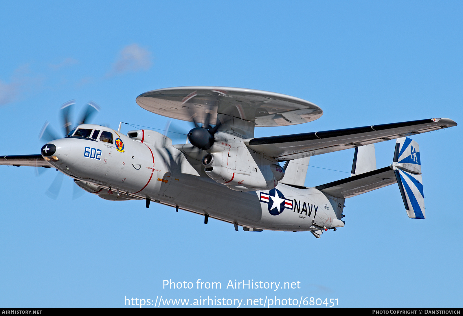 Aircraft Photo of 165507 | Grumman E-2C Hawkeye | USA - Navy | AirHistory.net #680451