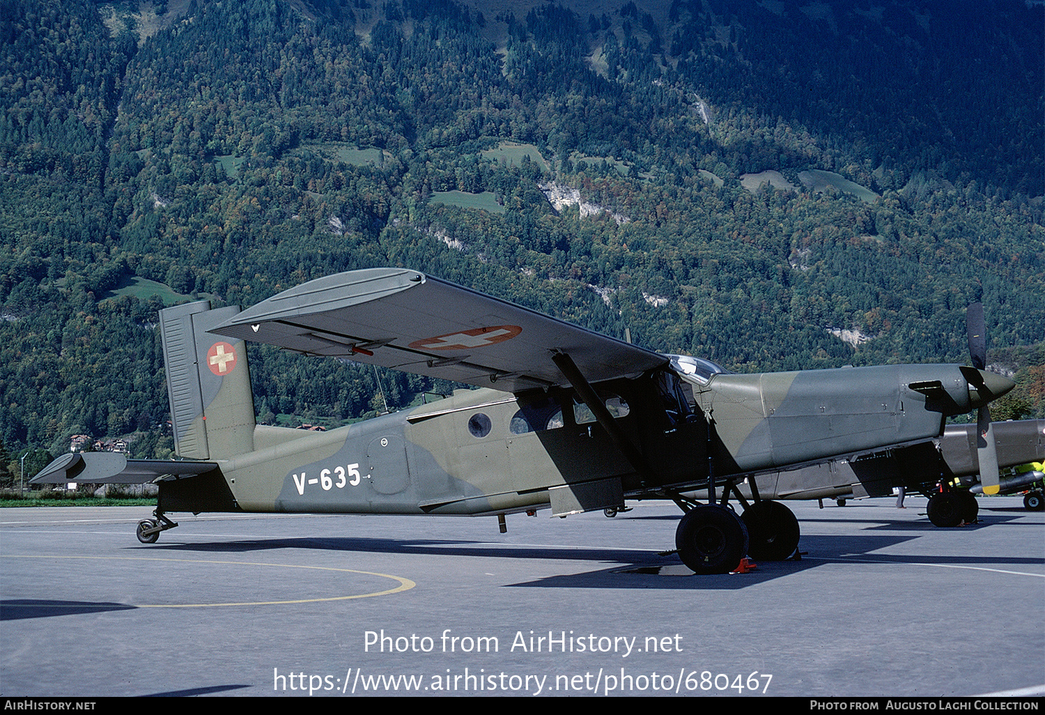 Aircraft Photo of V-635 | Pilatus PC-6/B2-H2M Turbo Porter | Switzerland - Air Force | AirHistory.net #680467