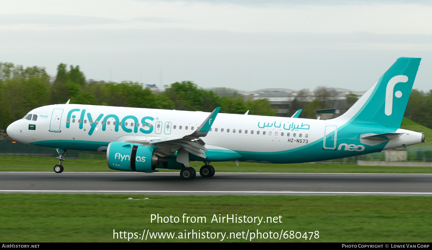 Aircraft Photo of HZ-NS73 | Airbus A320-251N | Flynas | AirHistory.net #680478