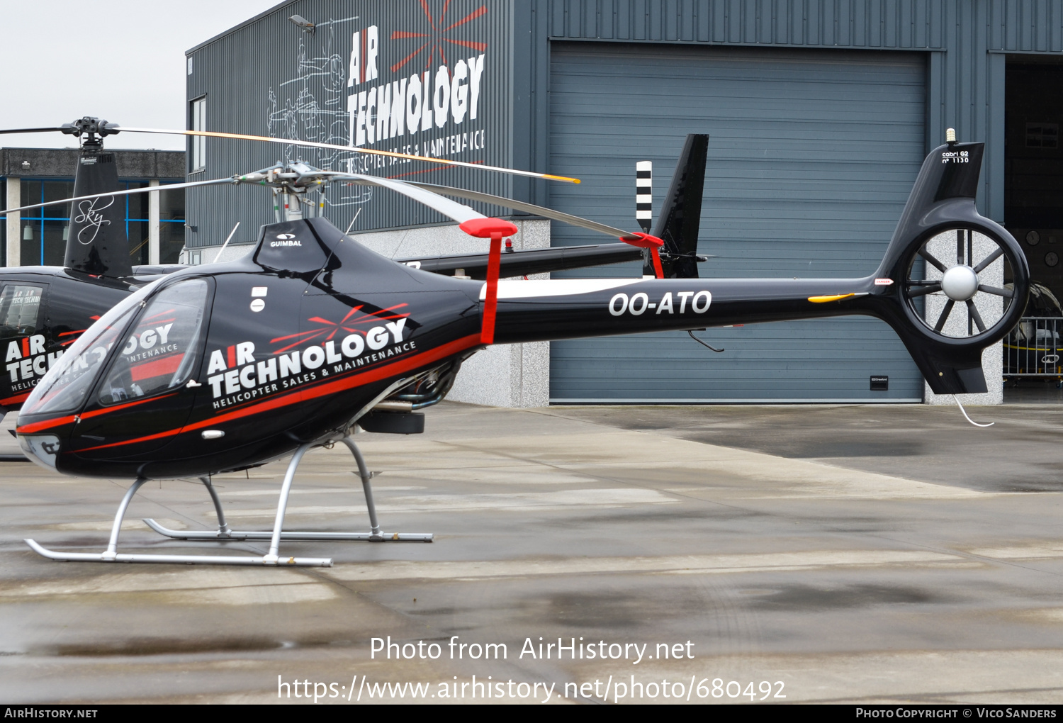 Aircraft Photo of OO-ATO | Guimbal Cabri G2 | AirHistory.net #680492