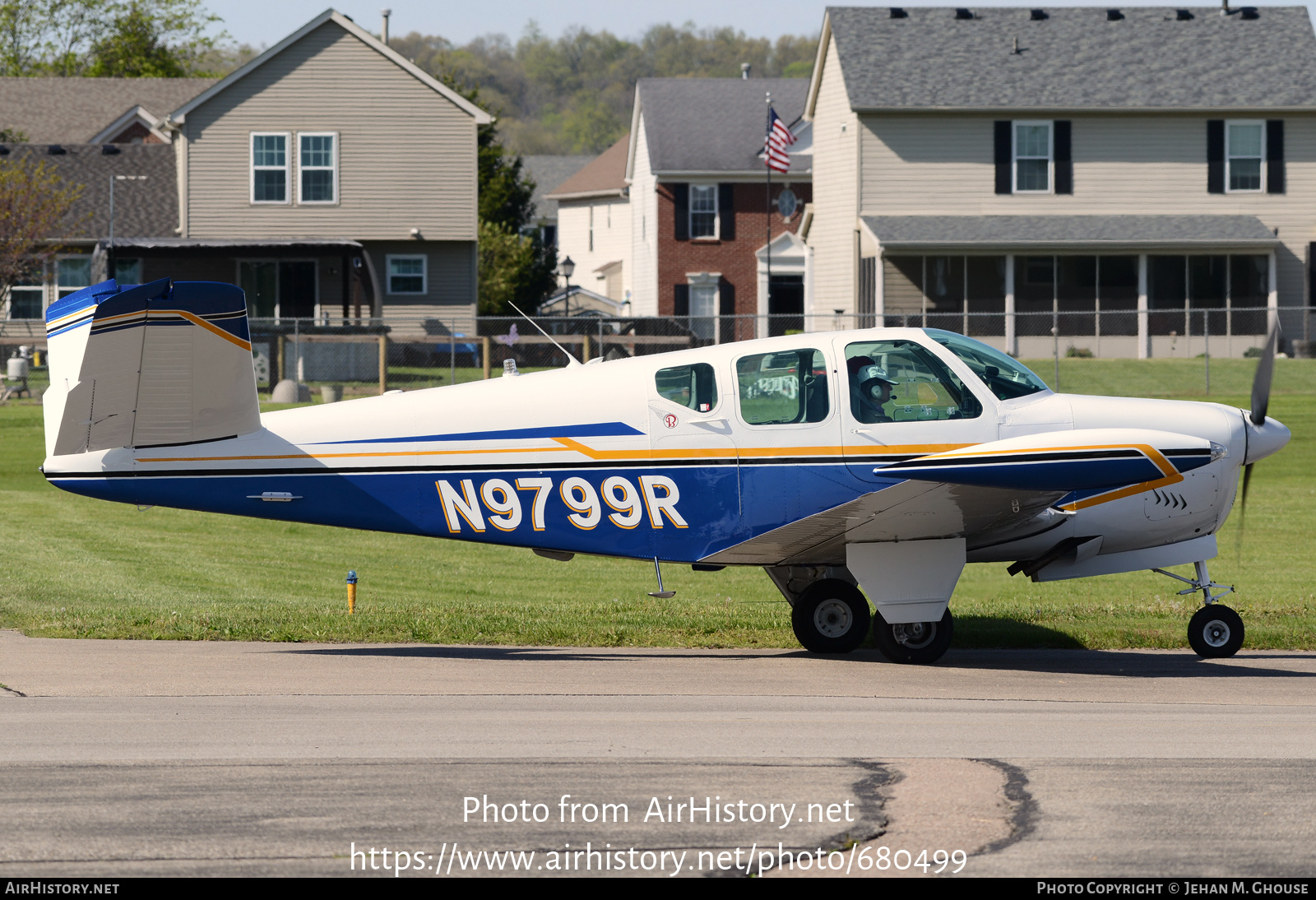 Aircraft Photo of N9799R | Beech M35 Bonanza | AirHistory.net #680499