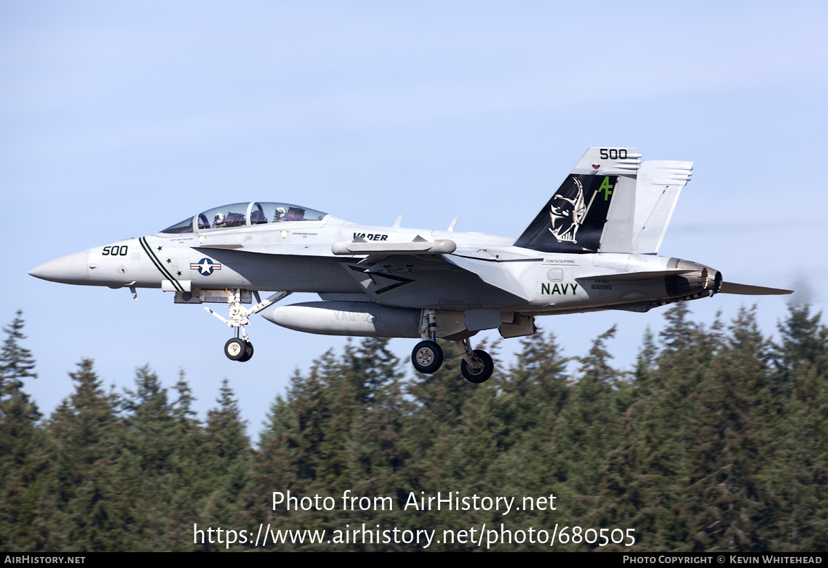 Aircraft Photo of 166895 | Boeing EA-18G Growler | USA - Navy | AirHistory.net #680505