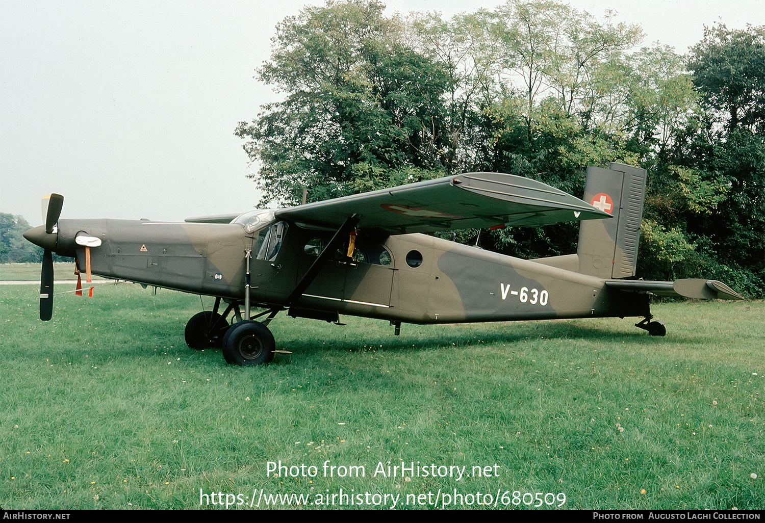 Aircraft Photo of V-630 | Pilatus PC-6/B2-H2M Turbo Porter | Switzerland - Air Force | AirHistory.net #680509