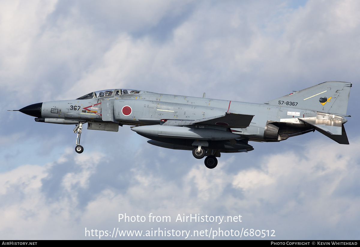 Aircraft Photo of 57-8367 | McDonnell Douglas F-4EJ Kai Phantom II | Japan - Air Force | AirHistory.net #680512