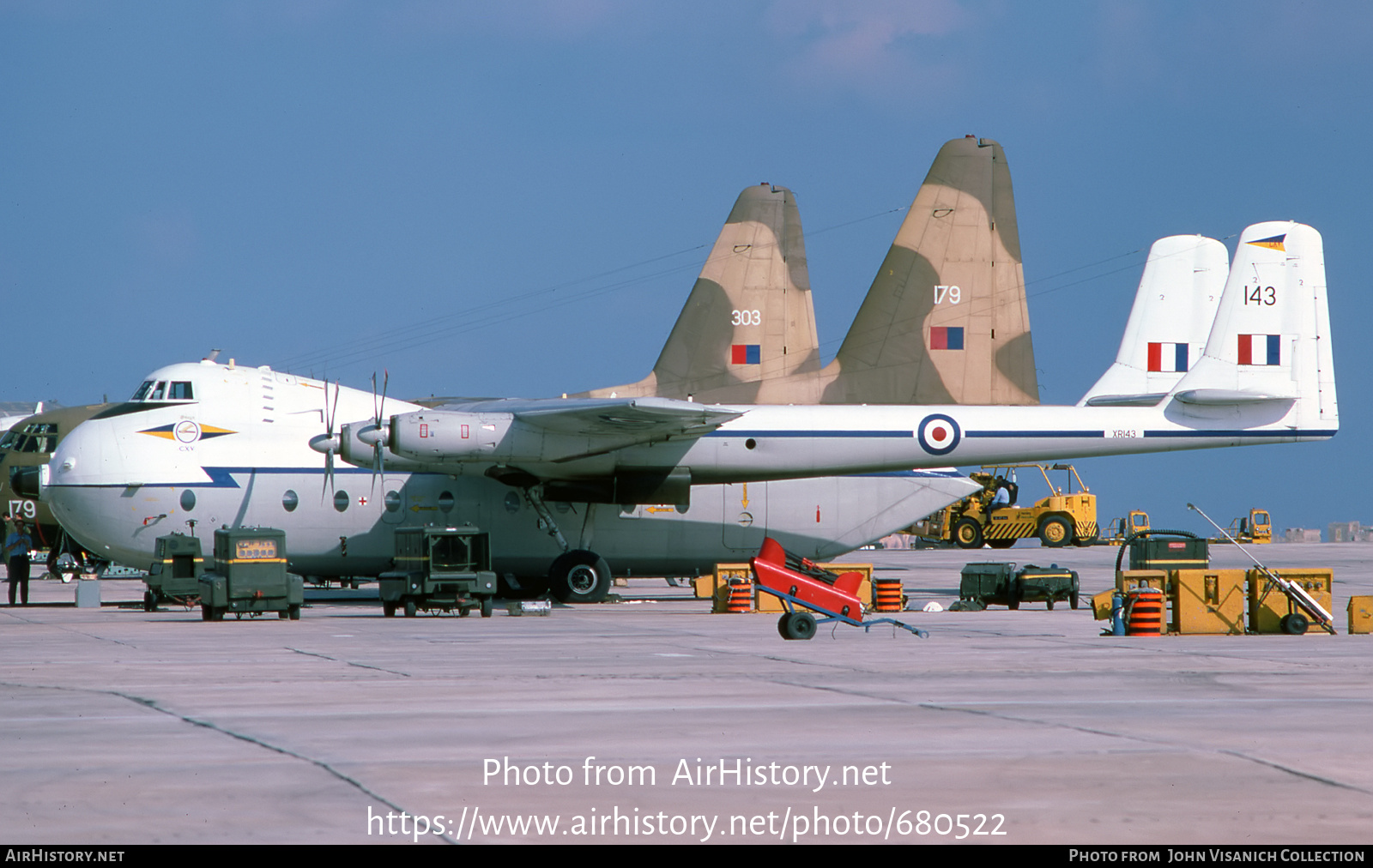 Aircraft Photo of XR143 | Armstrong Whitworth AW-660 Argosy E.1 | UK - Air Force | AirHistory.net #680522