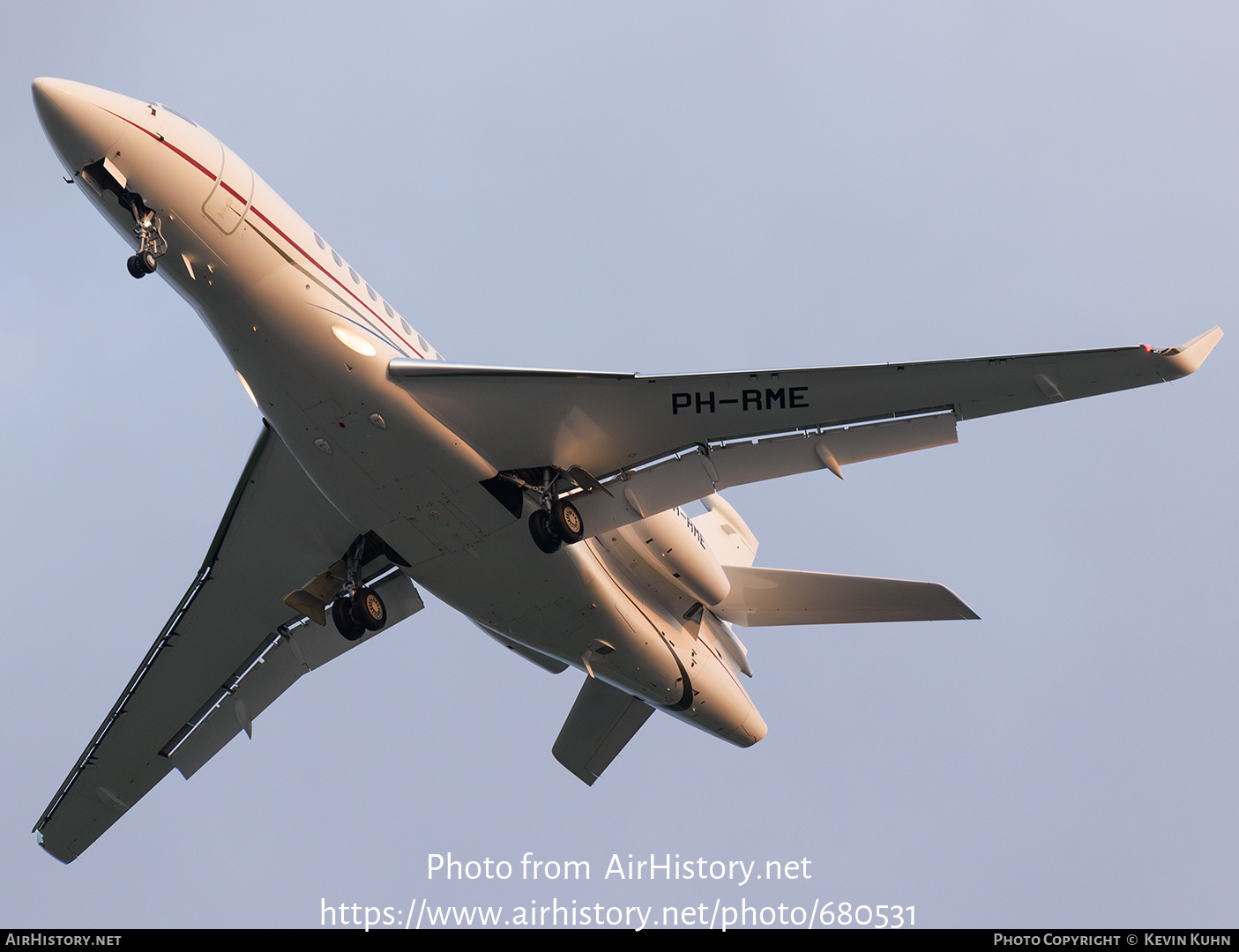 Aircraft Photo of PH-RME | Dassault Falcon 7X | AirHistory.net #680531