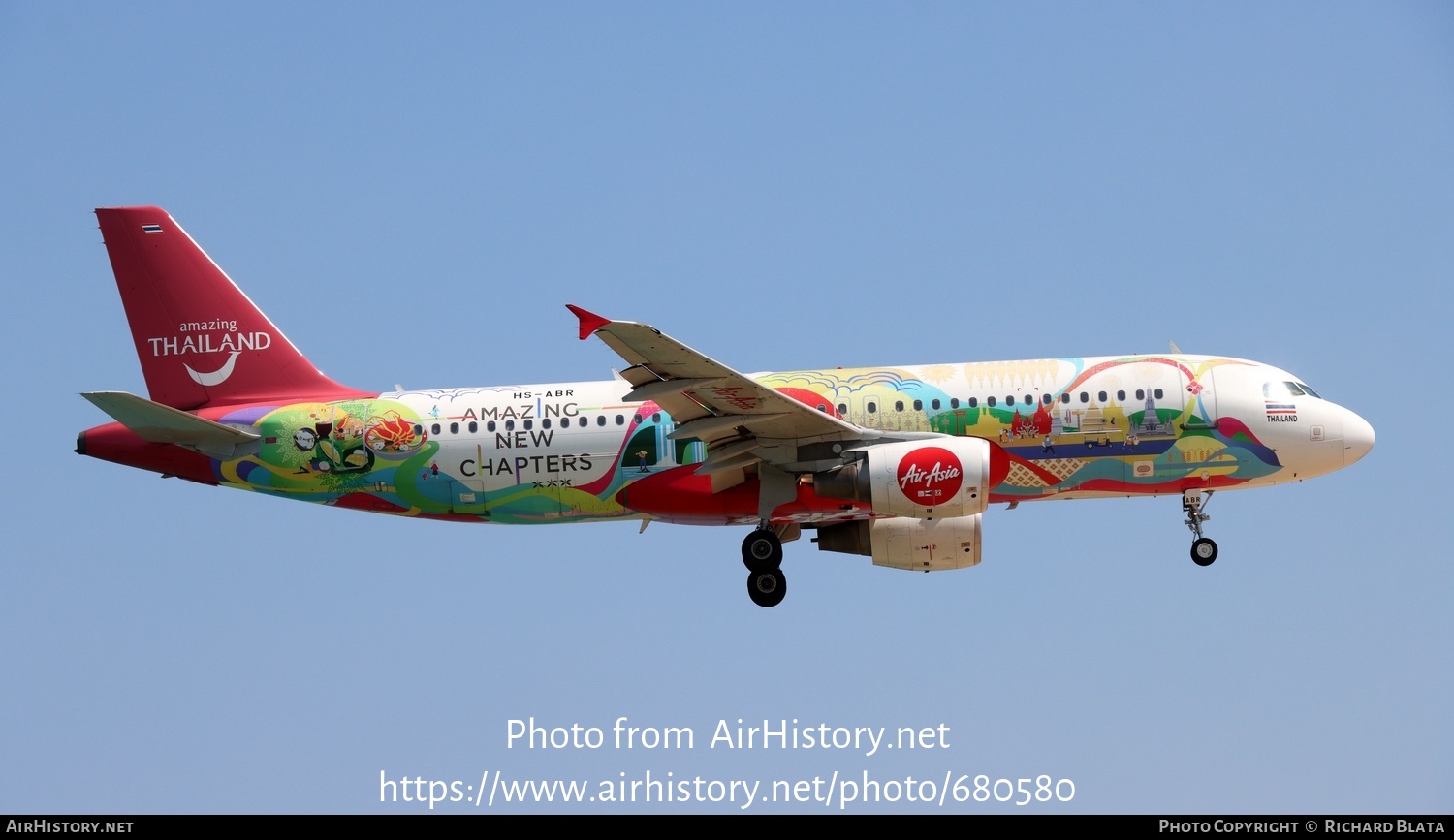 Aircraft Photo of HS-ABR | Airbus A320-216 | AirAsia | AirHistory.net #680580