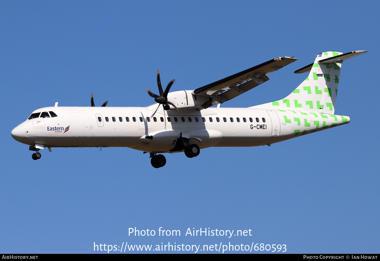 Aircraft Photo of G-CMEI | ATR ATR-72-600 (ATR-72-212A) | Eastern Airways | AirHistory.net #680593