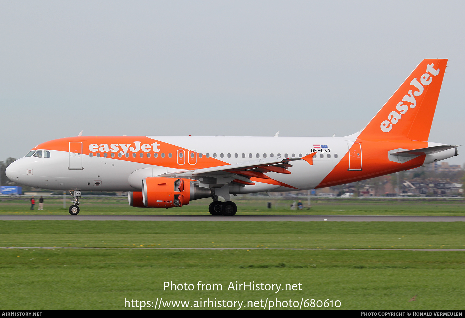 Aircraft Photo of OE-LKY | Airbus A319-111 | EasyJet | AirHistory.net #680610