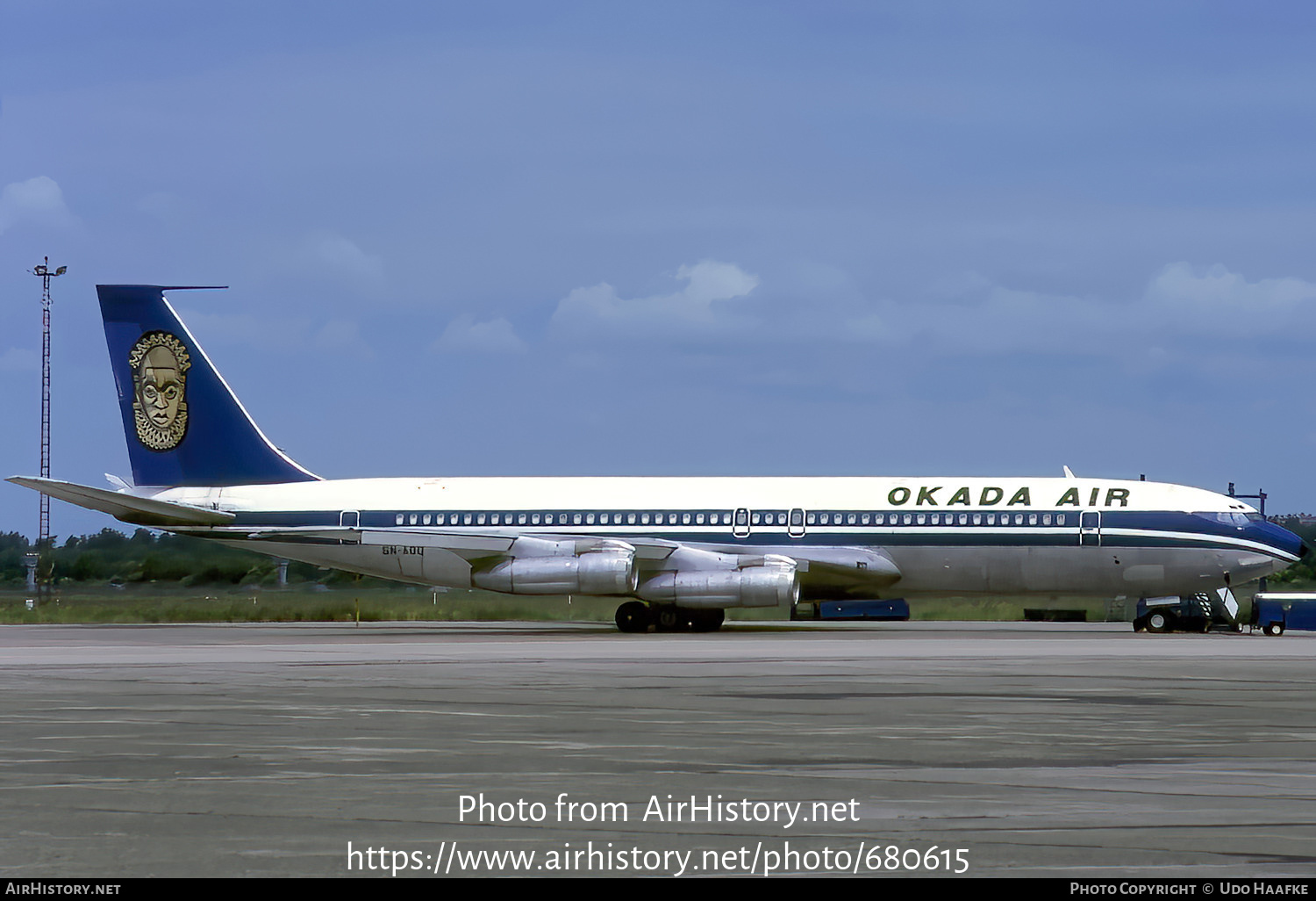 Aircraft Photo of 5N-AOQ | Boeing 707-355C | Okada Air | AirHistory.net #680615