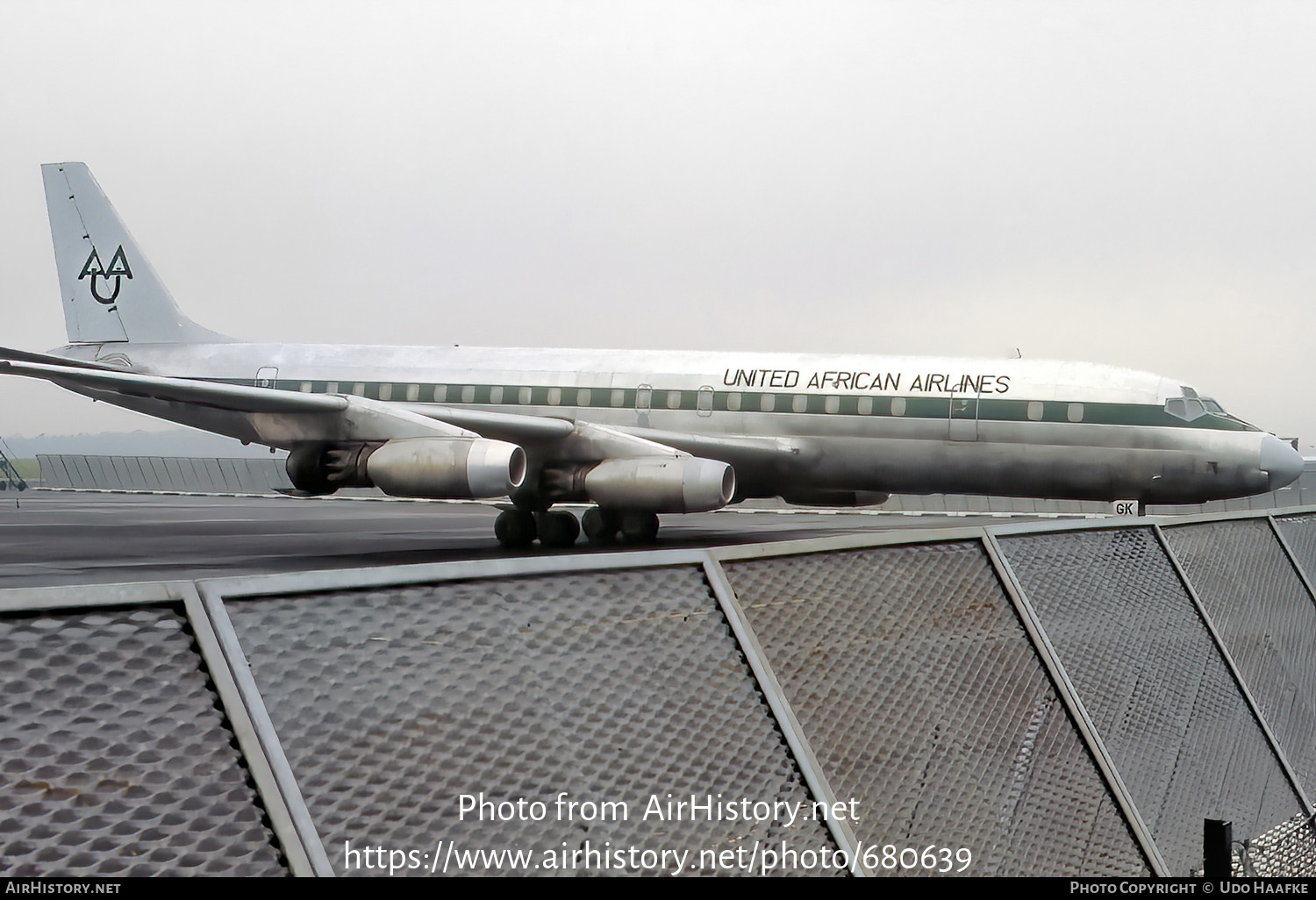Aircraft Photo of 5A-DGK | Douglas DC-8-21 | United African Airlines | AirHistory.net #680639
