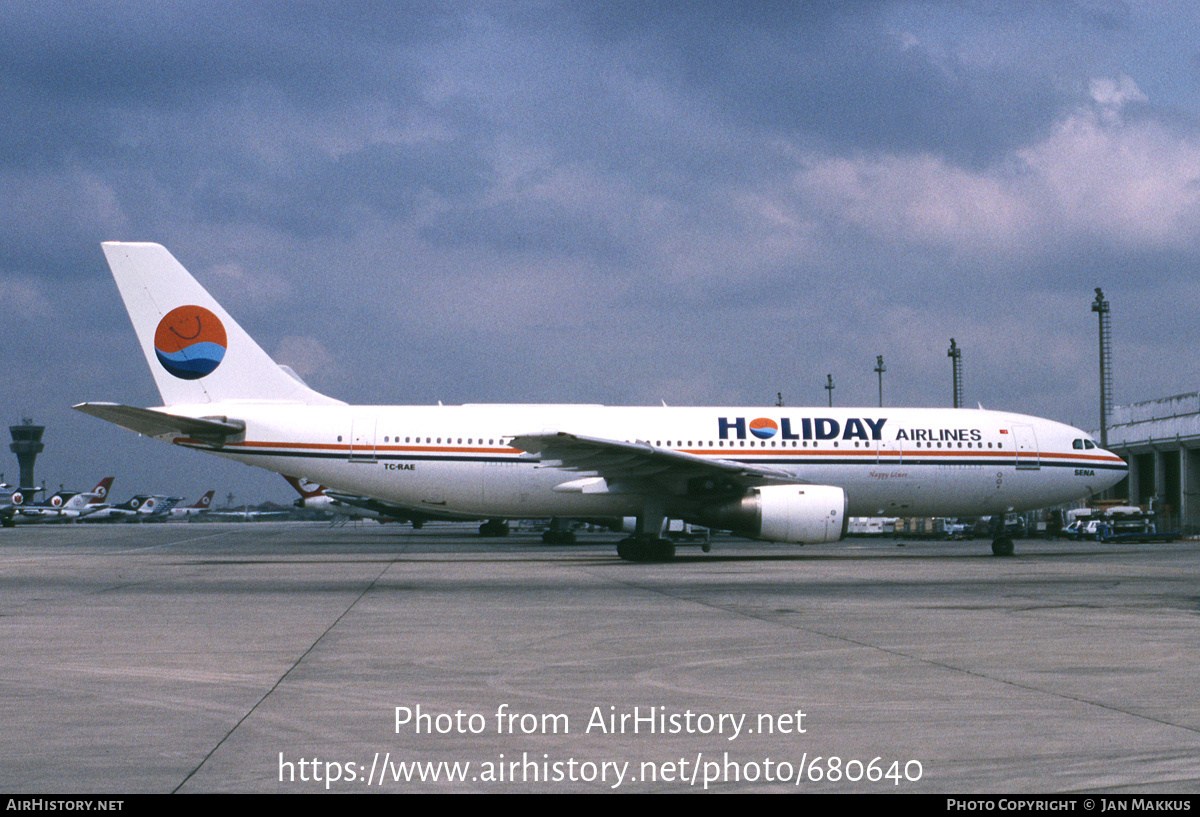 Aircraft Photo of TC-RAE | Airbus A300B4-2C | Holiday Airlines | AirHistory.net #680640