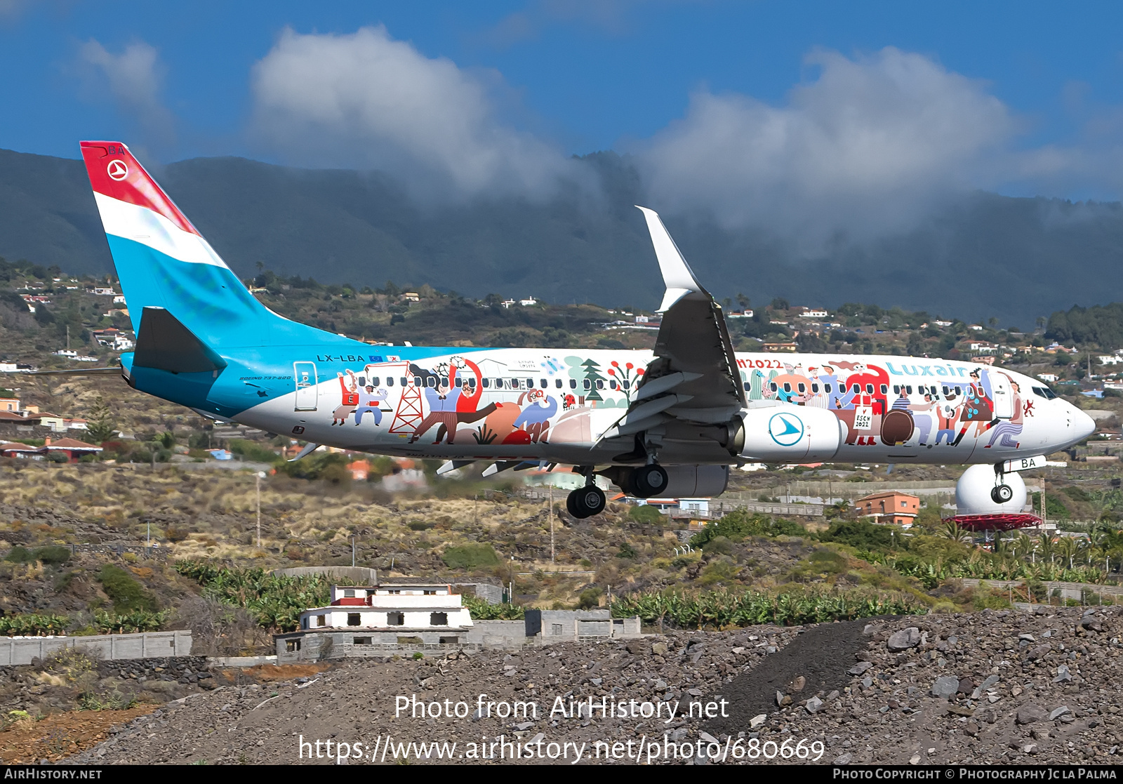 Aircraft Photo of LX-LBA | Boeing 737-8C9 | Luxair | AirHistory.net #680669