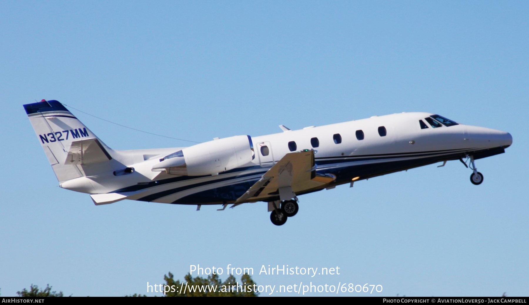 Aircraft Photo of N327MM | Cessna 560XL Citation Excel | AirHistory.net #680670