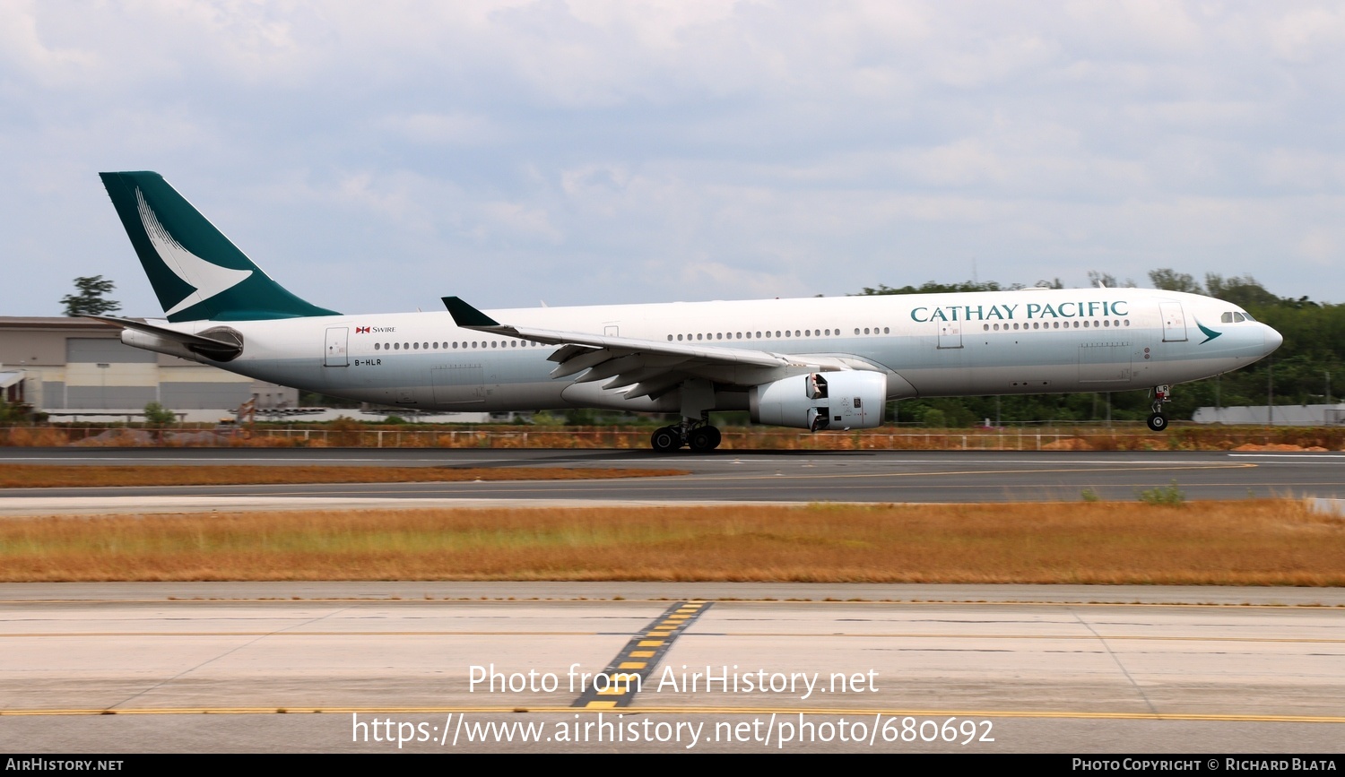 Aircraft Photo of B-HLR | Airbus A330-343 | Cathay Pacific Airways | AirHistory.net #680692