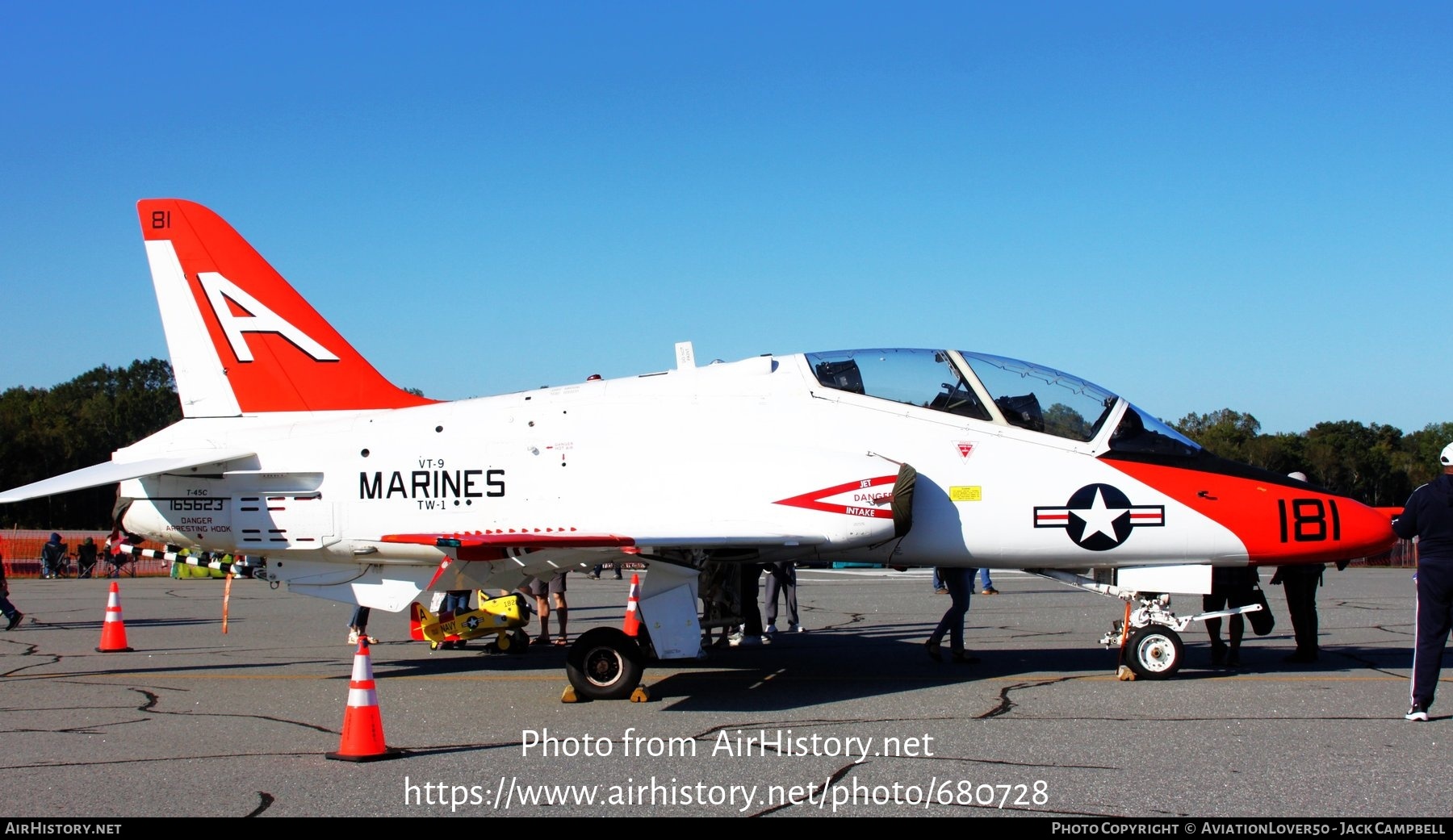 Aircraft Photo of 165623 | Boeing T-45C Goshawk | USA - Marines | AirHistory.net #680728