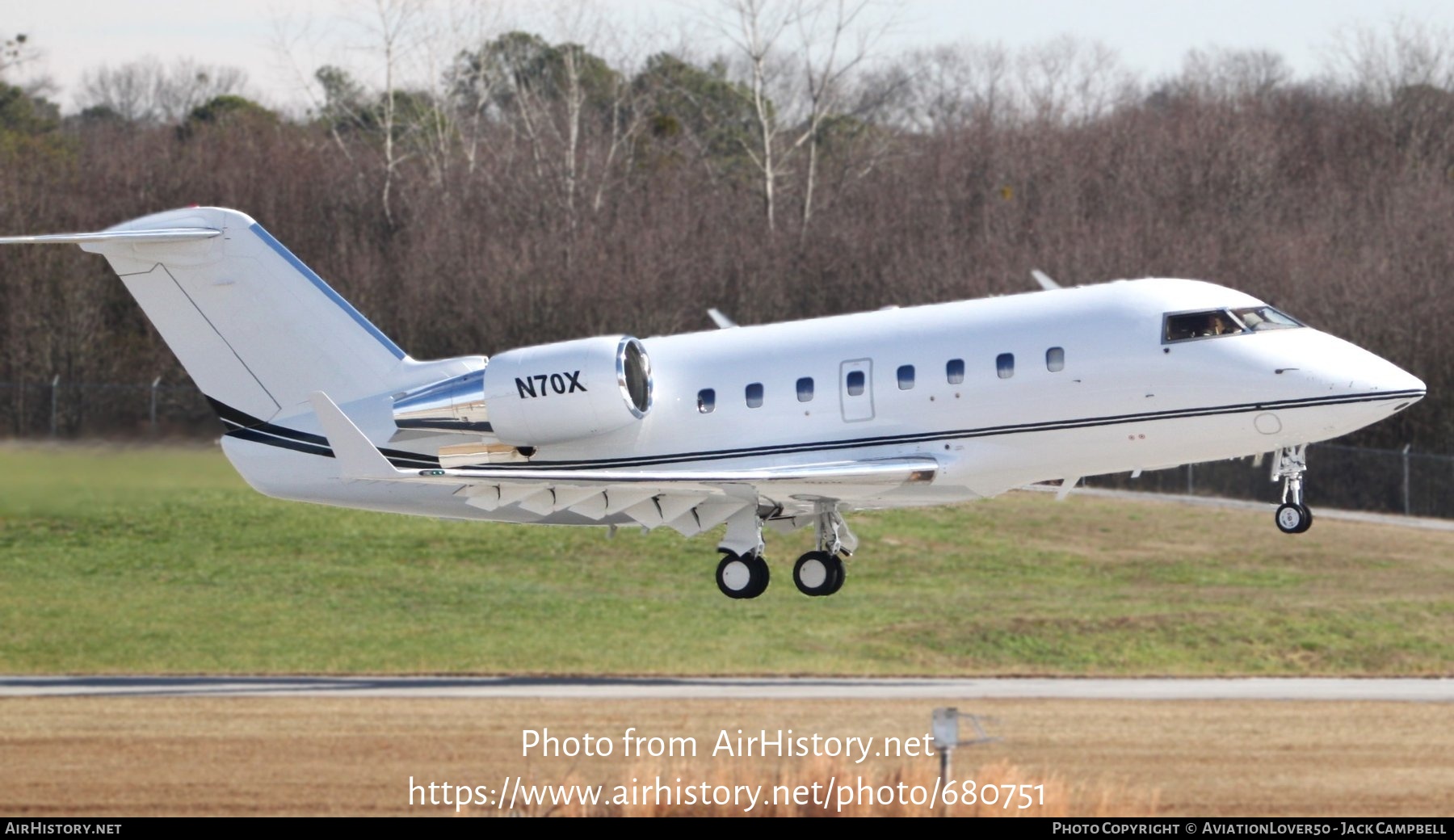 Aircraft Photo of N70X | Canadair Challenger 601-3A (CL-600-2B16) | AirHistory.net #680751