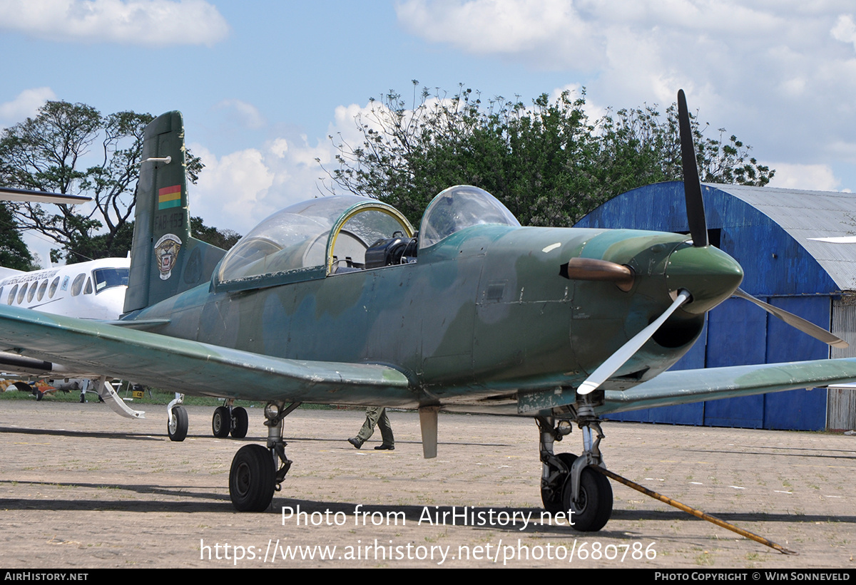 Aircraft Photo of FAB-453 | Pilatus PC-7 | Bolivia - Air Force | AirHistory.net #680786