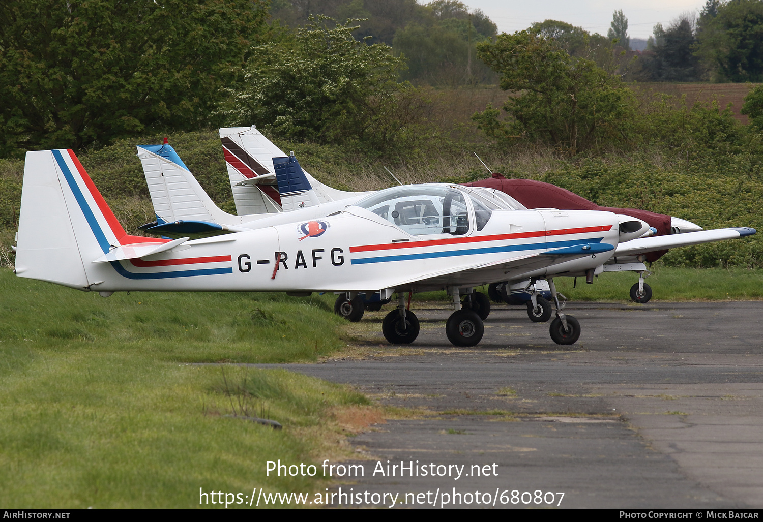 Aircraft Photo of G-RAFG | Slingsby T-67C Firefly | RAF Benson Flying Club | AirHistory.net #680807