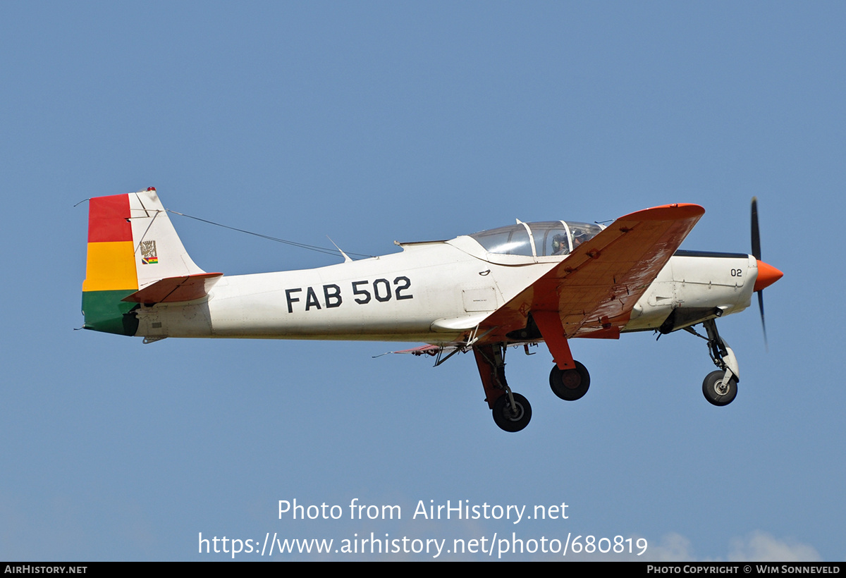 Aircraft Photo of FAB-502 | Neiva T-25A Universal | Bolivia - Air Force | AirHistory.net #680819