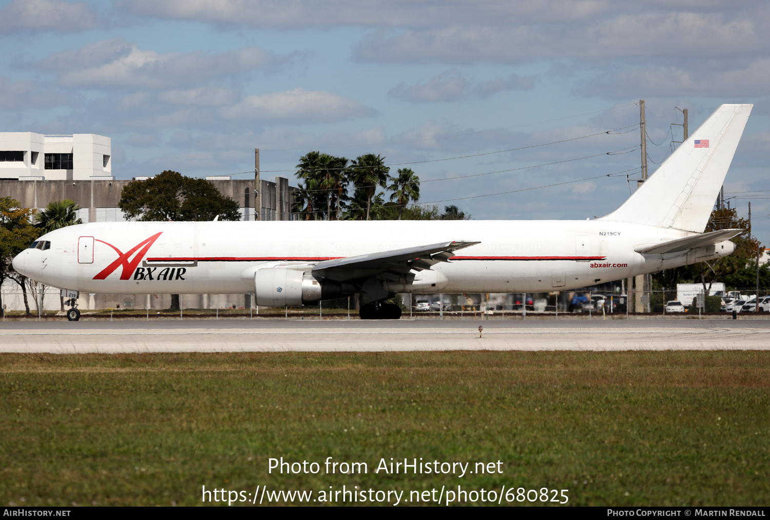 Aircraft Photo of N219CY | Boeing 767-383/ER(BDSF) | ABX Air | AirHistory.net #680825