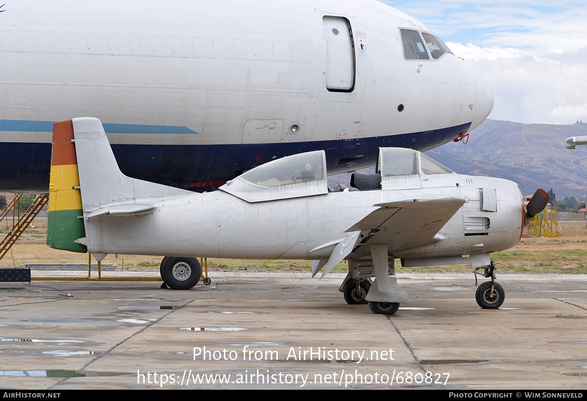 Aircraft Photo of FAB-411 | North American T-28D Trojan | Bolivia - Air Force | AirHistory.net #680827