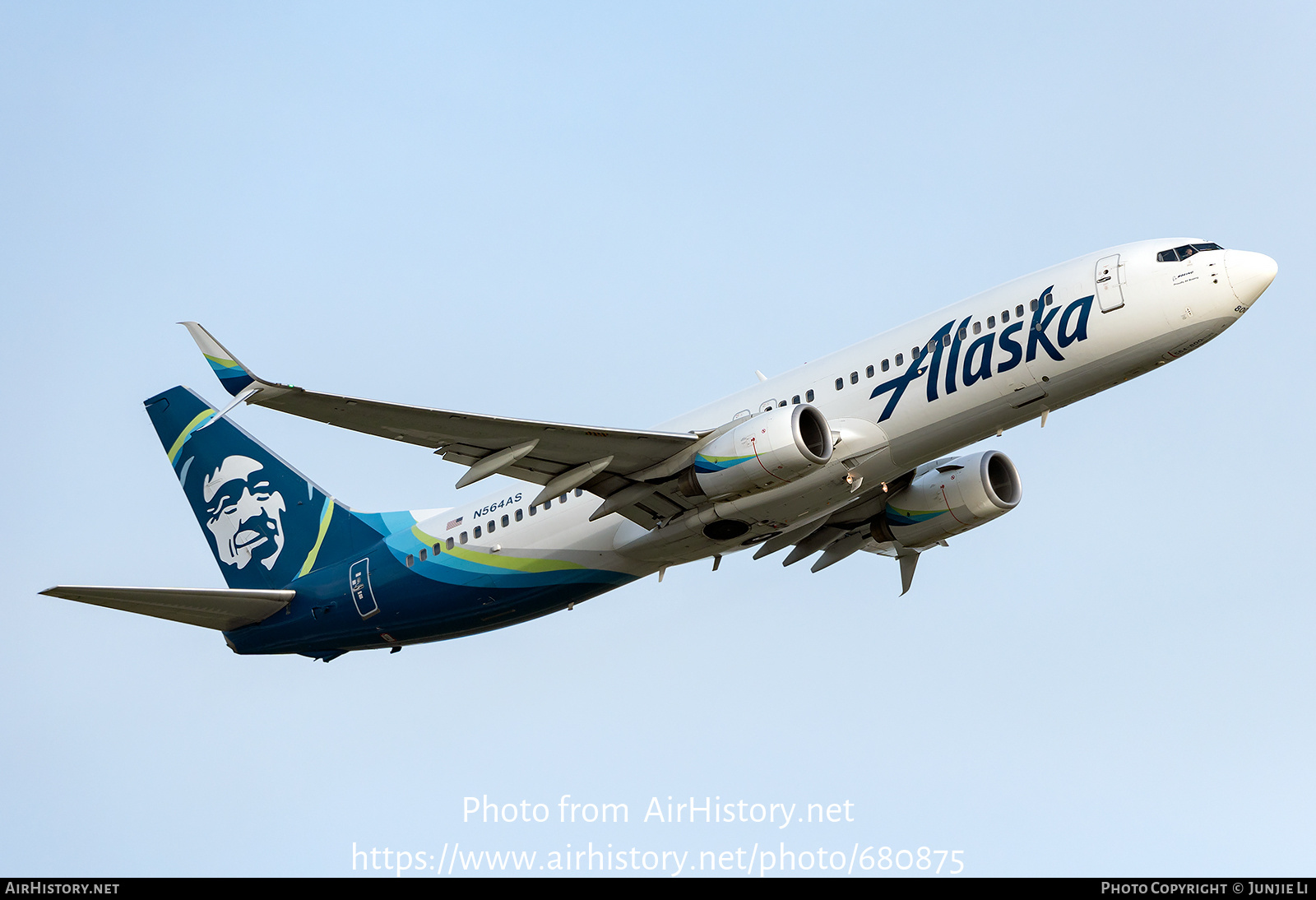 Aircraft Photo of N564AS | Boeing 737-890 | Alaska Airlines | AirHistory.net #680875