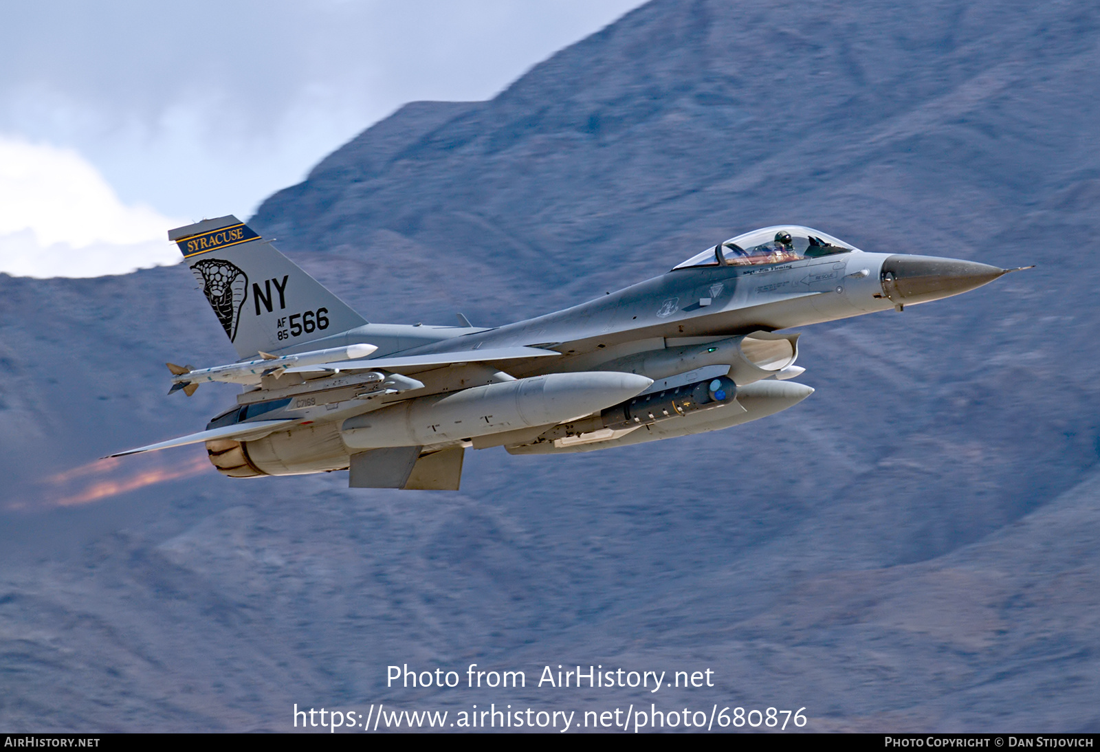 Aircraft Photo of 85-1566 / AF85-566 | General Dynamics F-16C Fighting Falcon | USA - Air Force | AirHistory.net #680876