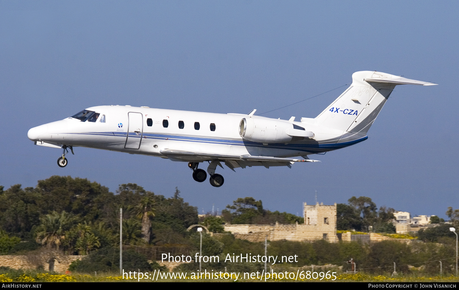 Aircraft Photo of 4X-CZA | Cessna 650 Citation III | AirHistory.net #680965