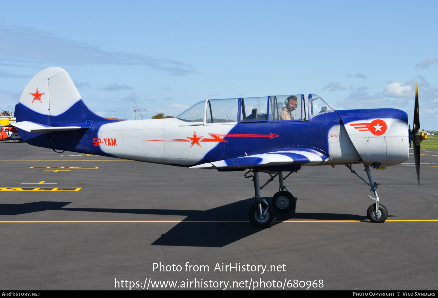 Aircraft Photo of SP-YAM | Yakovlev Yak-52 | AirHistory.net #680968