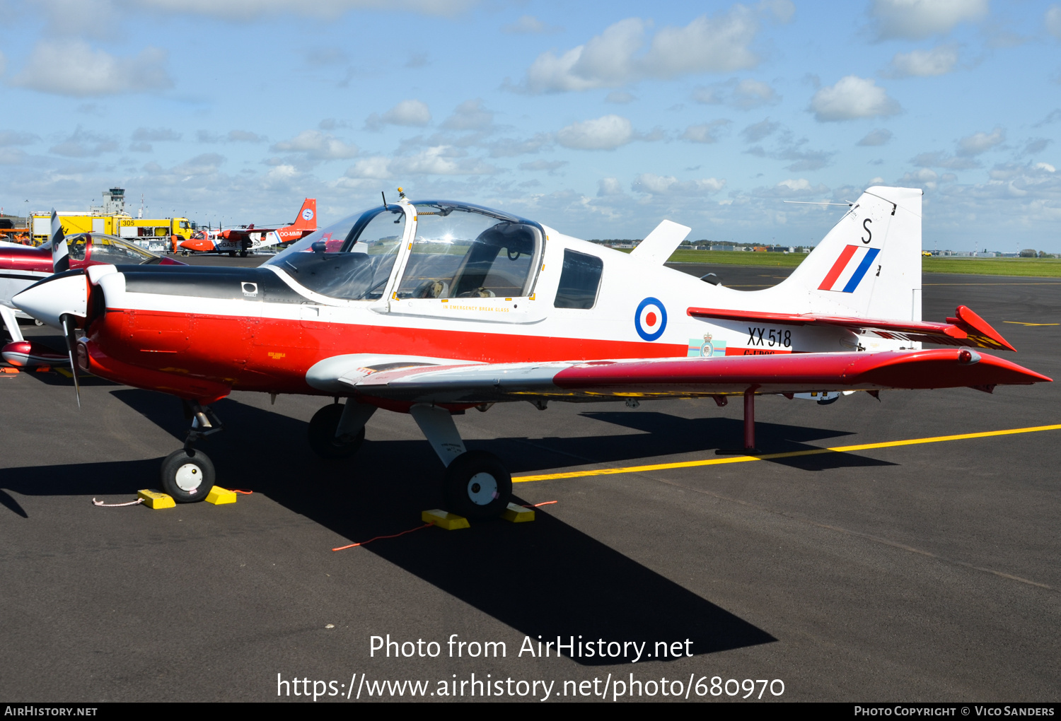 Aircraft Photo of G-UDOG / XX518 | Scottish Aviation Bulldog T1 | UK - Air Force | AirHistory.net #680970