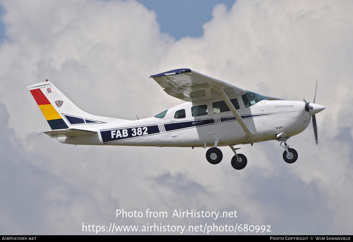 Aircraft Photo of FAB-382 | Cessna U206G Stationair 6 | Bolivia - Air Force | AirHistory.net #680992