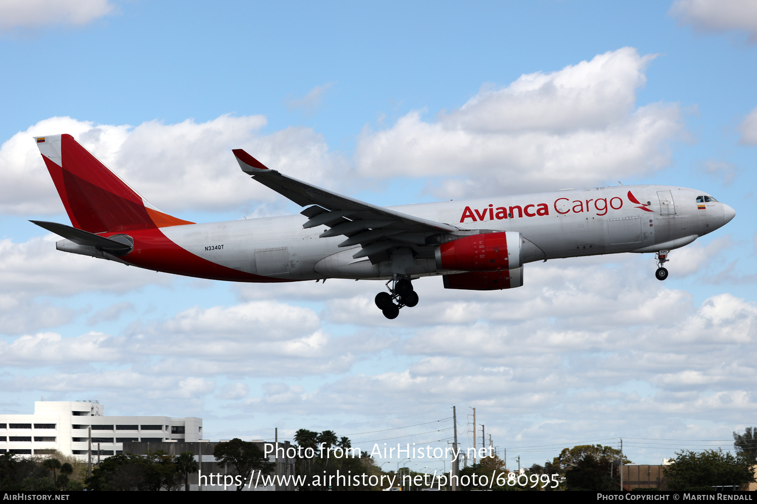 Aircraft Photo of N334QT | Airbus A330-243F | Avianca Cargo | AirHistory.net #680995