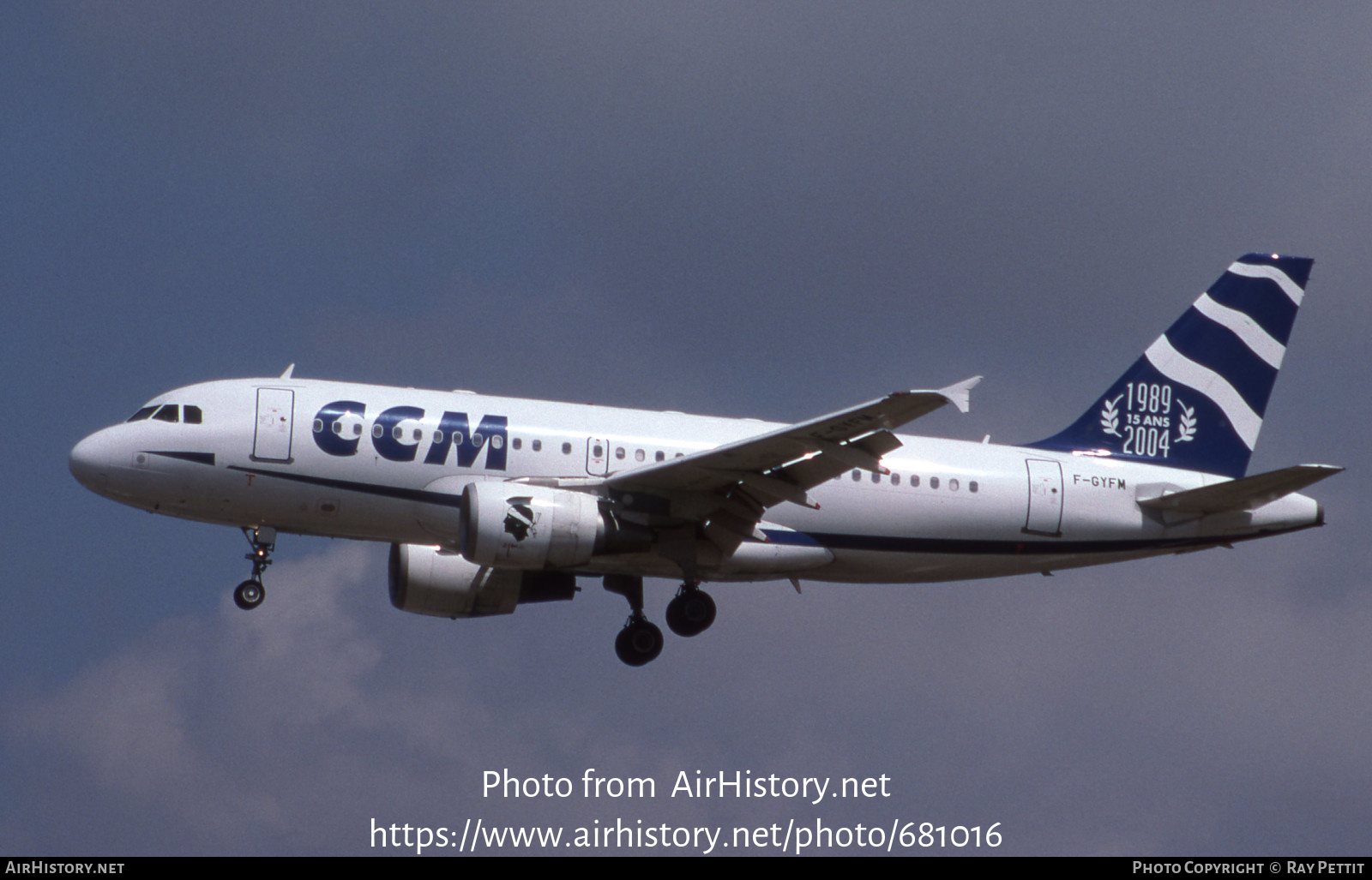 Aircraft Photo of F-GYFM | Airbus A319-112 | CCM Airlines - Compagnie Corse Méditerranée | AirHistory.net #681016