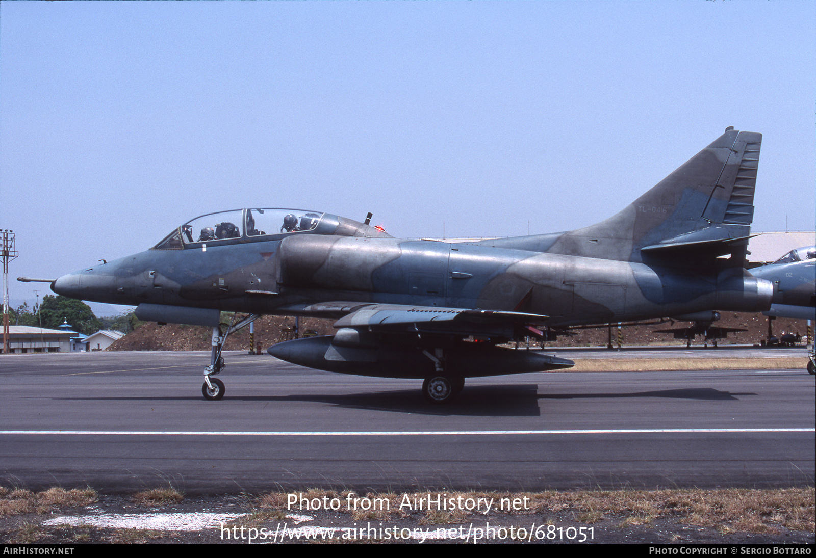 Aircraft Photo of TL-0416 | McDonnell Douglas TA-4H Skyhawk (Aa-it) | Indonesia - Air Force | AirHistory.net #681051