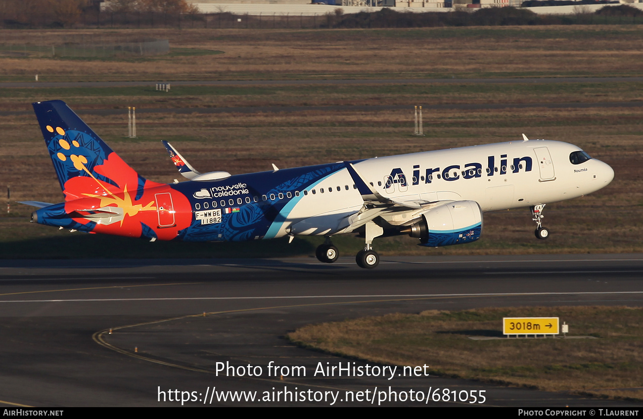 Aircraft Photo of F-WWBE | Airbus A320-271N | Aircalin - Air Calédonie International | AirHistory.net #681055