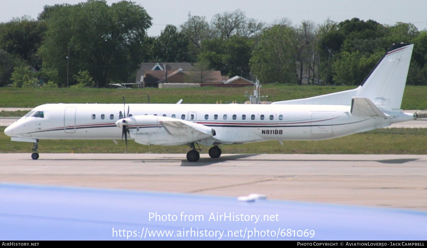 Aircraft Photo of N811BB | Saab 2000 | AirHistory.net #681069