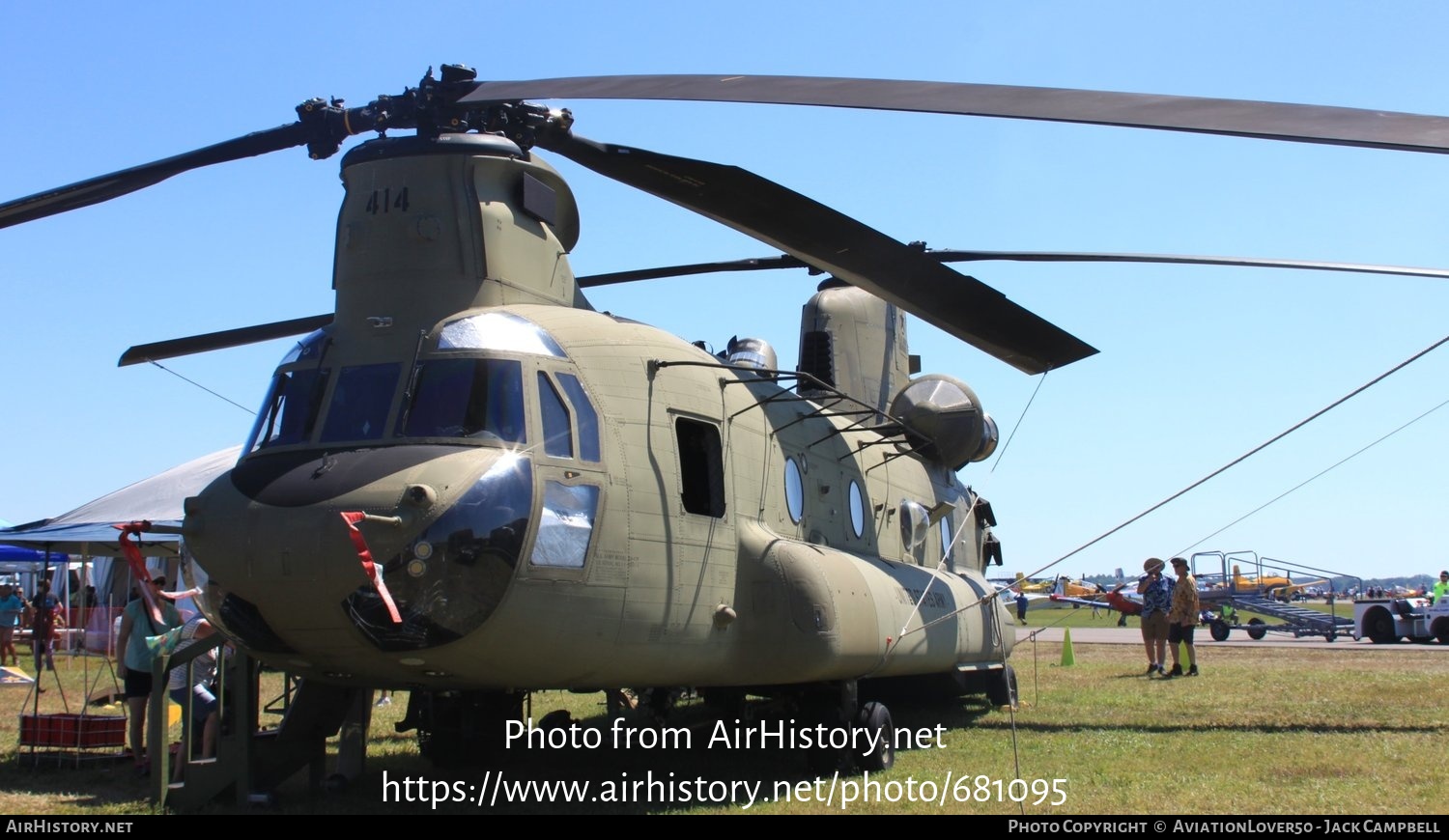 Aircraft Photo of 11-8414 | Boeing CH-47F Chinook (414) | USA - Army | AirHistory.net #681095