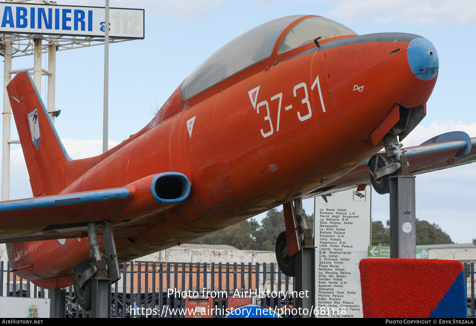 Aircraft Photo of MM54245 | Aermacchi MB-326E | Italy - Air Force | AirHistory.net #681118