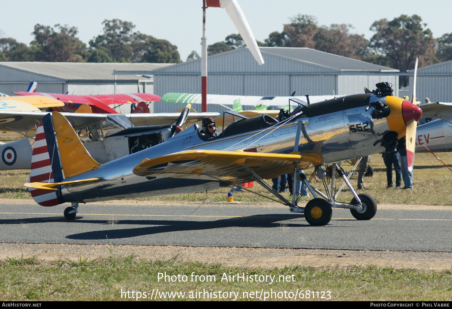 Aircraft Photo of VH-RPT | Ryan PT-22 Recruit (ST3KR) | USA - Air Force | AirHistory.net #681123