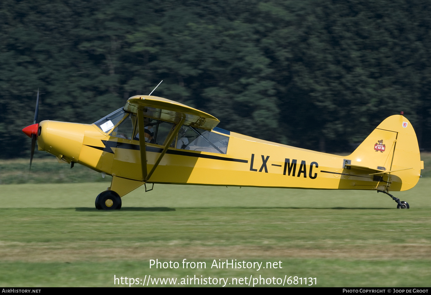 Aircraft Photo of LX-MAC | Piper PA-18-150 Super Cub | AirHistory.net #681131