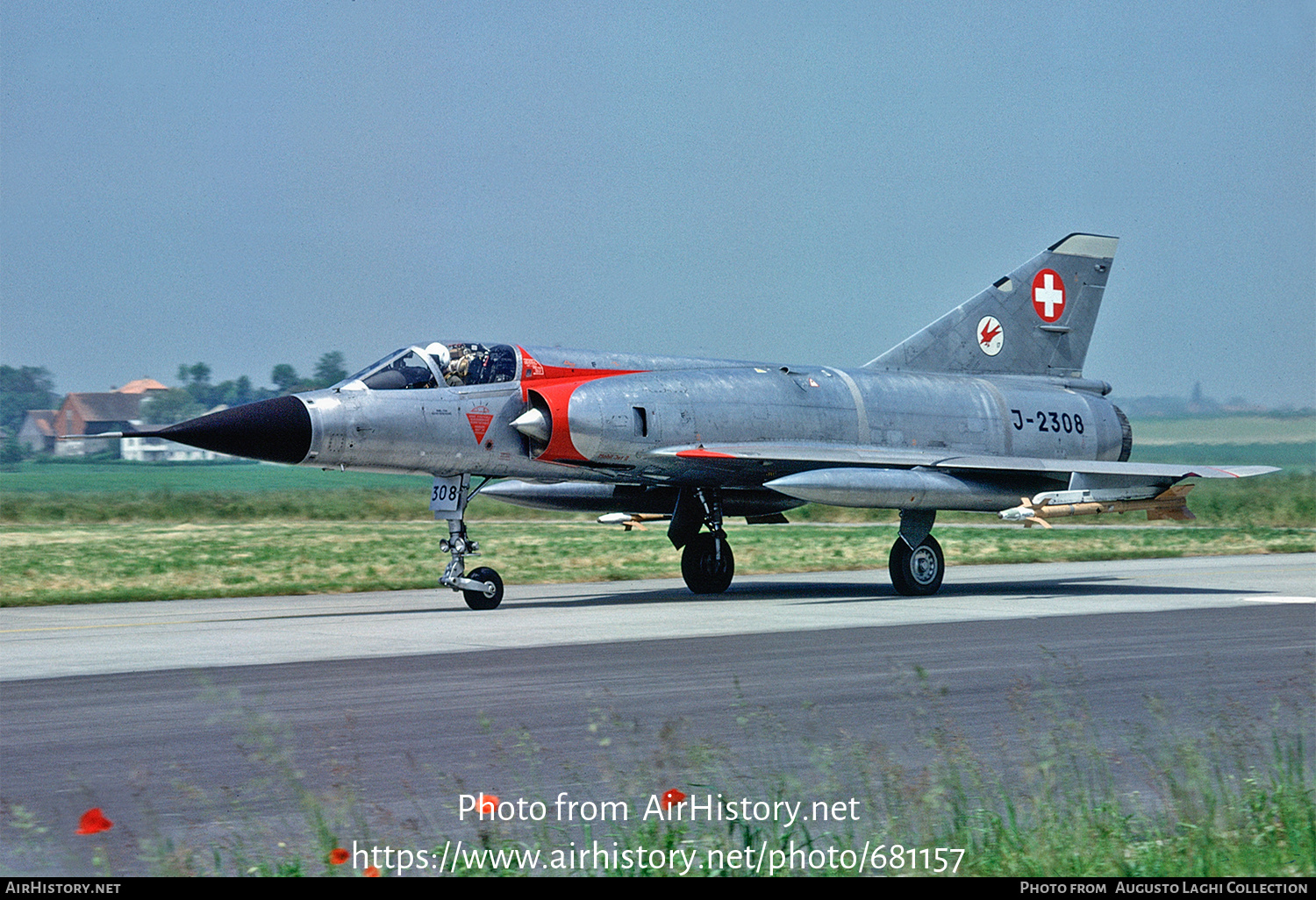 Aircraft Photo of J-2308 | Dassault Mirage IIIS | Switzerland - Air Force | AirHistory.net #681157