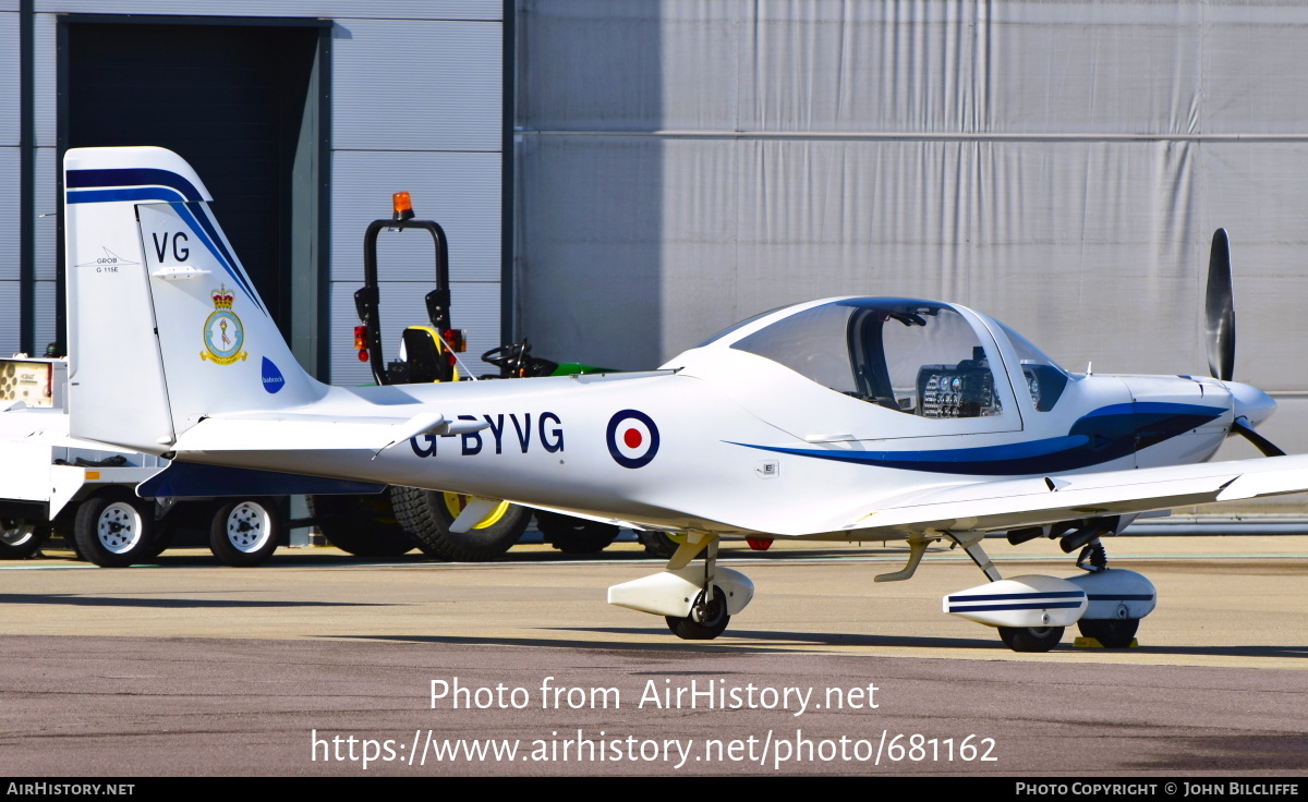 Aircraft Photo of G-BYVG | Grob G-115E Tutor | UK - Air Force | AirHistory.net #681162