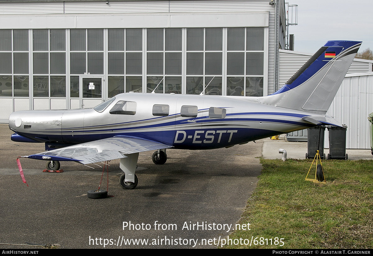 Aircraft Photo of D-ESTT | Piper PA-46-350P Malibu Mirage/Jetprop DLX | AirHistory.net #681185