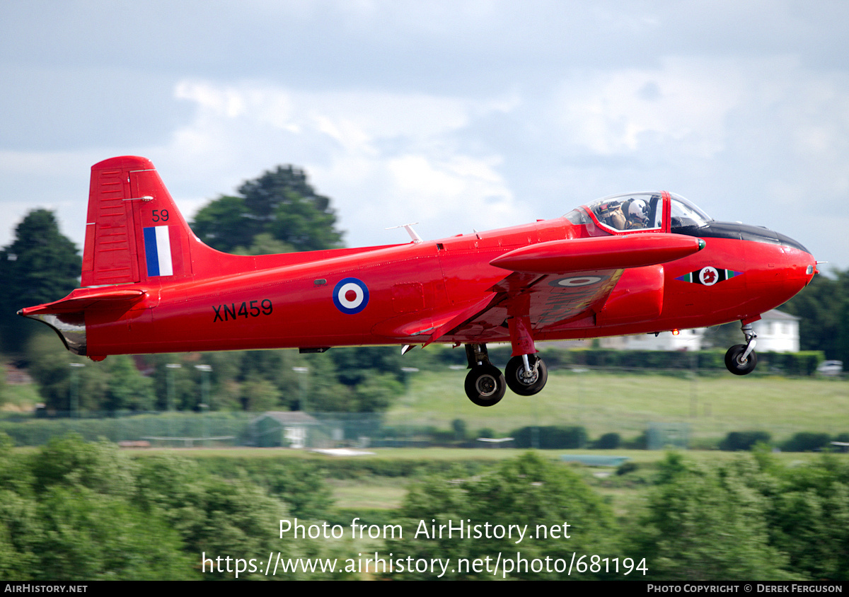 Aircraft Photo of G-BWOT / XN459 | Hunting P.84 Jet Provost T3A | UK - Air Force | AirHistory.net #681194