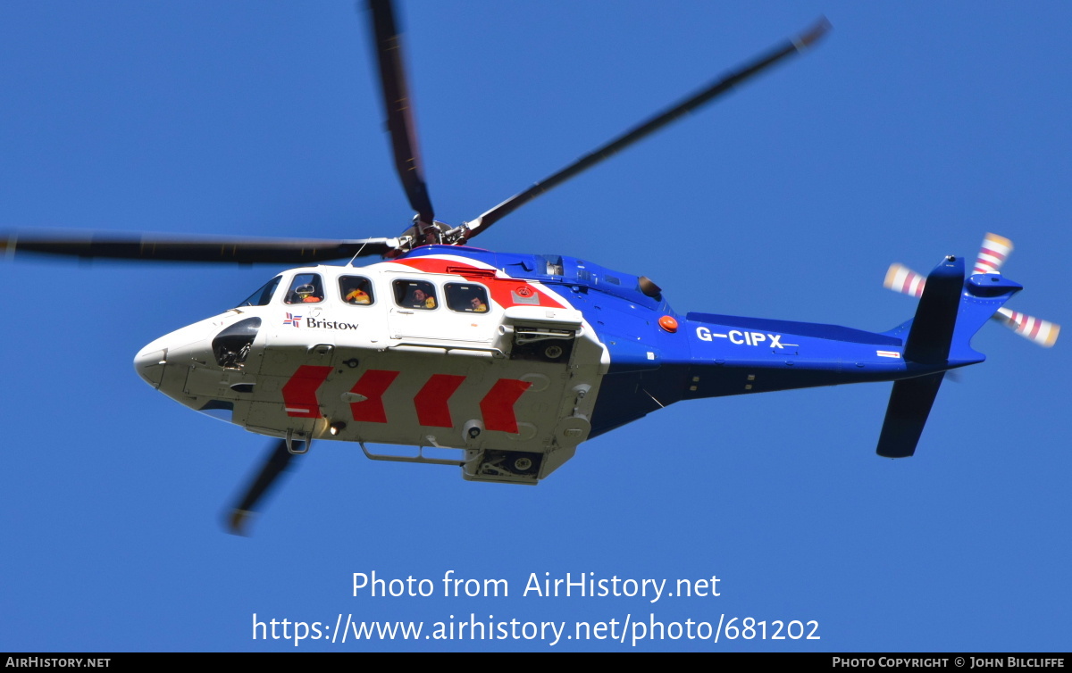 Aircraft Photo of G-CIPX | AgustaWestland AW-139 | Bristow Helicopters | AirHistory.net #681202