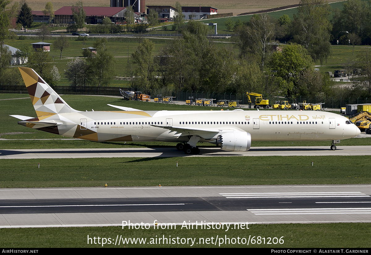 Aircraft Photo of A6-BMD | Boeing 787-10 Dreamliner | Etihad Airways | AirHistory.net #681206