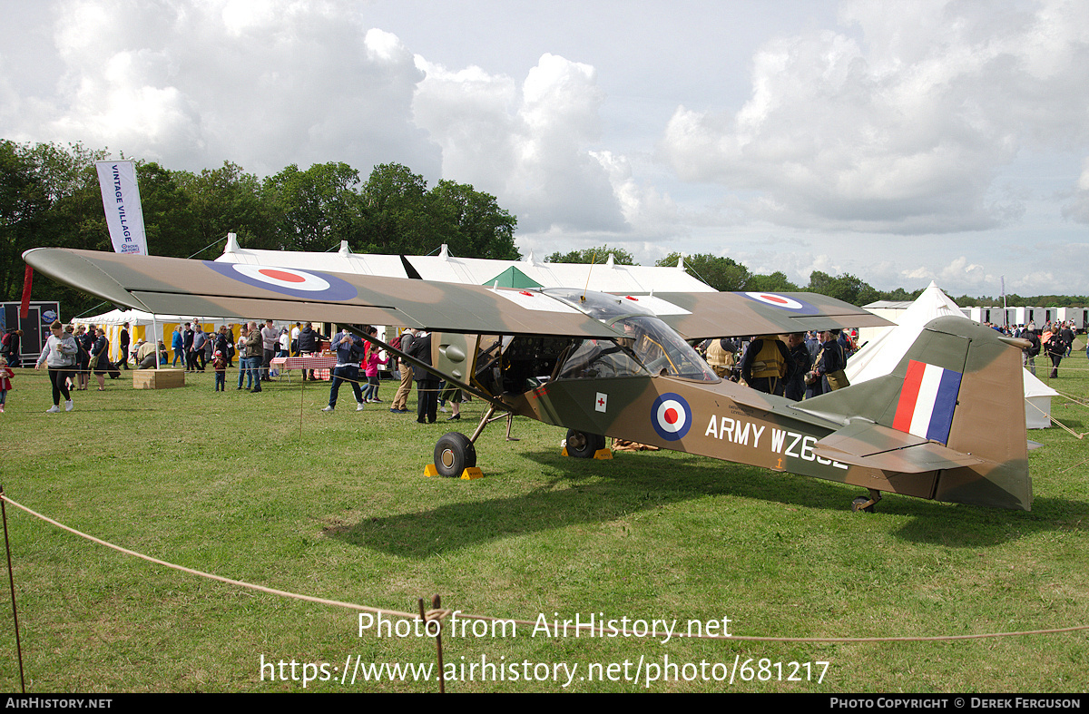 Aircraft Photo of G-BURR / WZ706 | Auster B-5 Auster AOP9 | UK - Army | AirHistory.net #681217