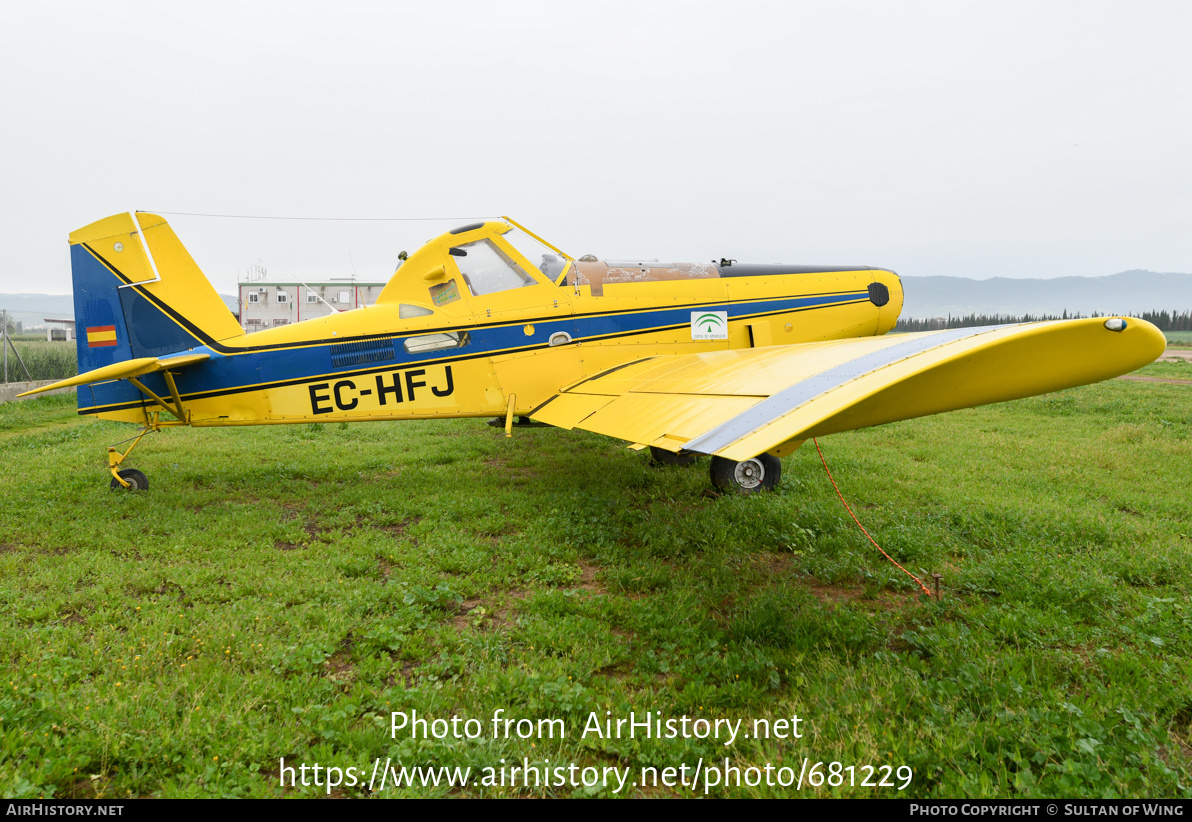 Aircraft Photo of EC-HFJ | Air Tractor AT-402A | AirHistory.net #681229